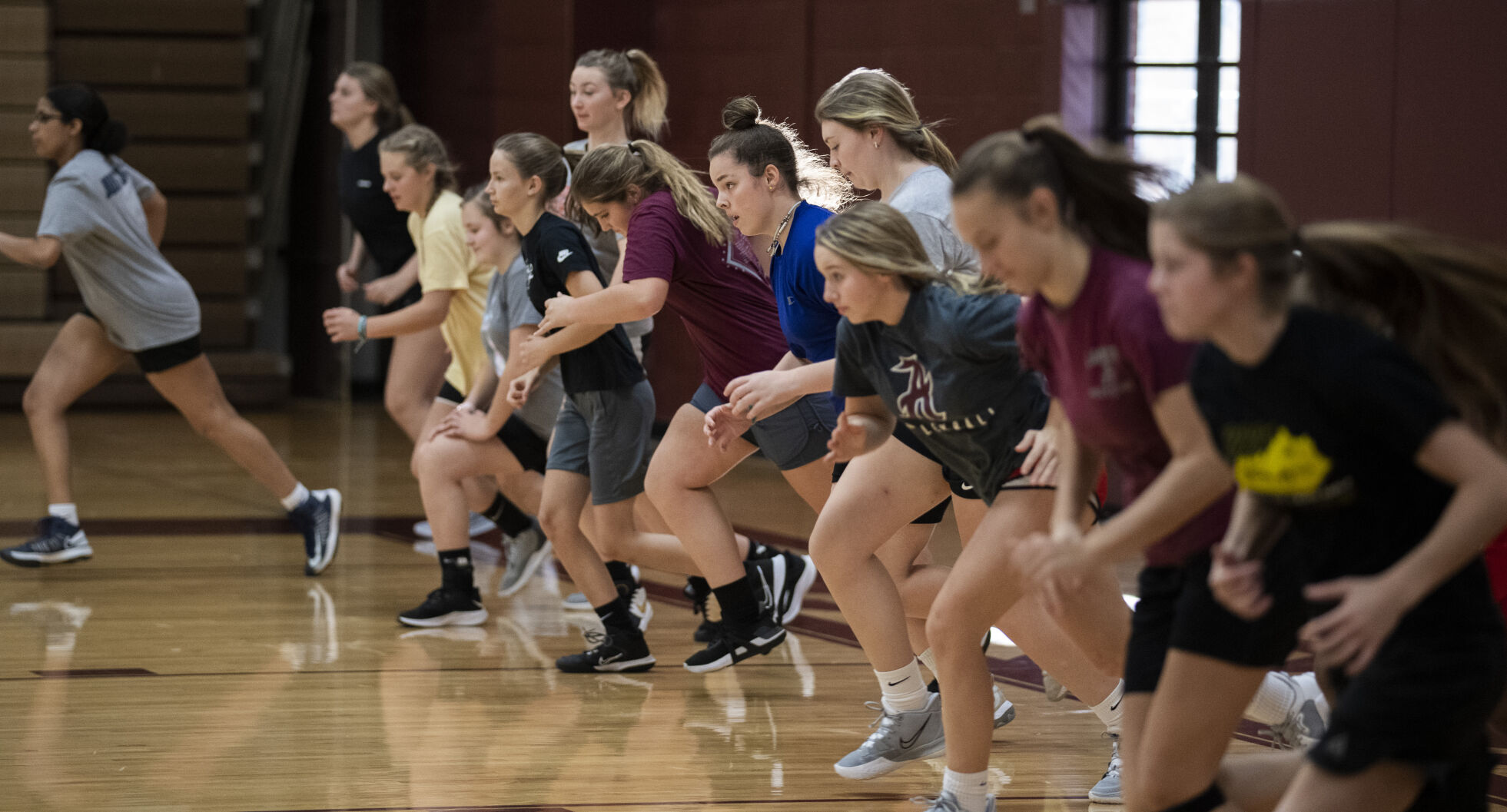 Lady Lancers basketball. 4.JPG